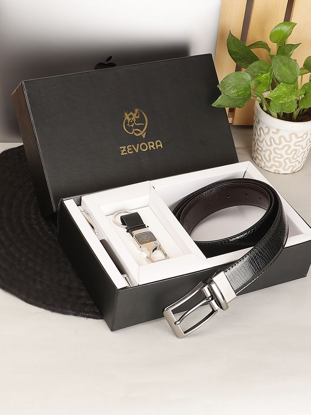 ZEVORA Men Leather Accessory Gift Set-picture-18