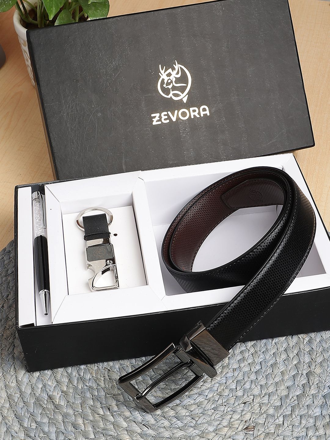 ZEVORA Men Leather Accessory Gift Set-picture-19