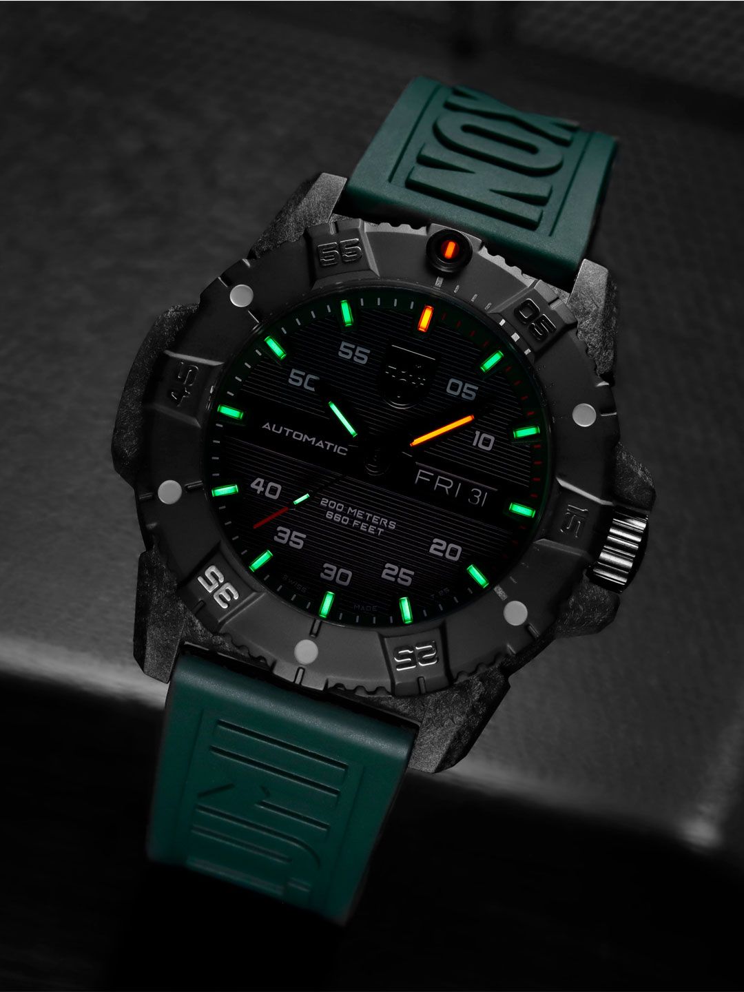 Luminox Men Dial & Textured Straps Analogue Automatic Motion Powered Watch XS.3877-image-30