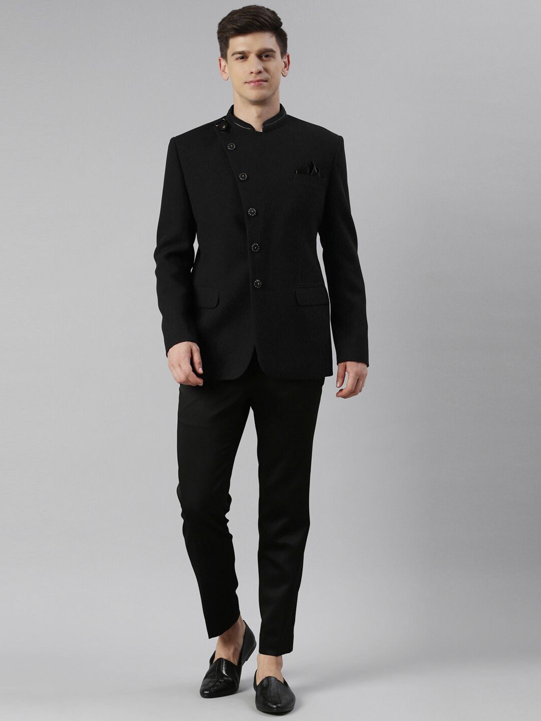 TheEthnic.Co Embroidered Bandhgala 2 Piece Suits-picture-24