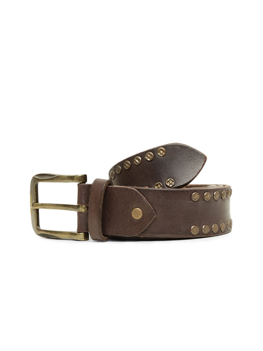 ART N VINTAGE Men Embellished Leather Belt-picture-22