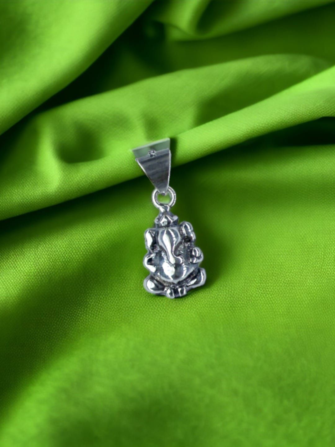 Taraash Kids 925 Sterling Silver Lord Ganesha Pendant-picture-28