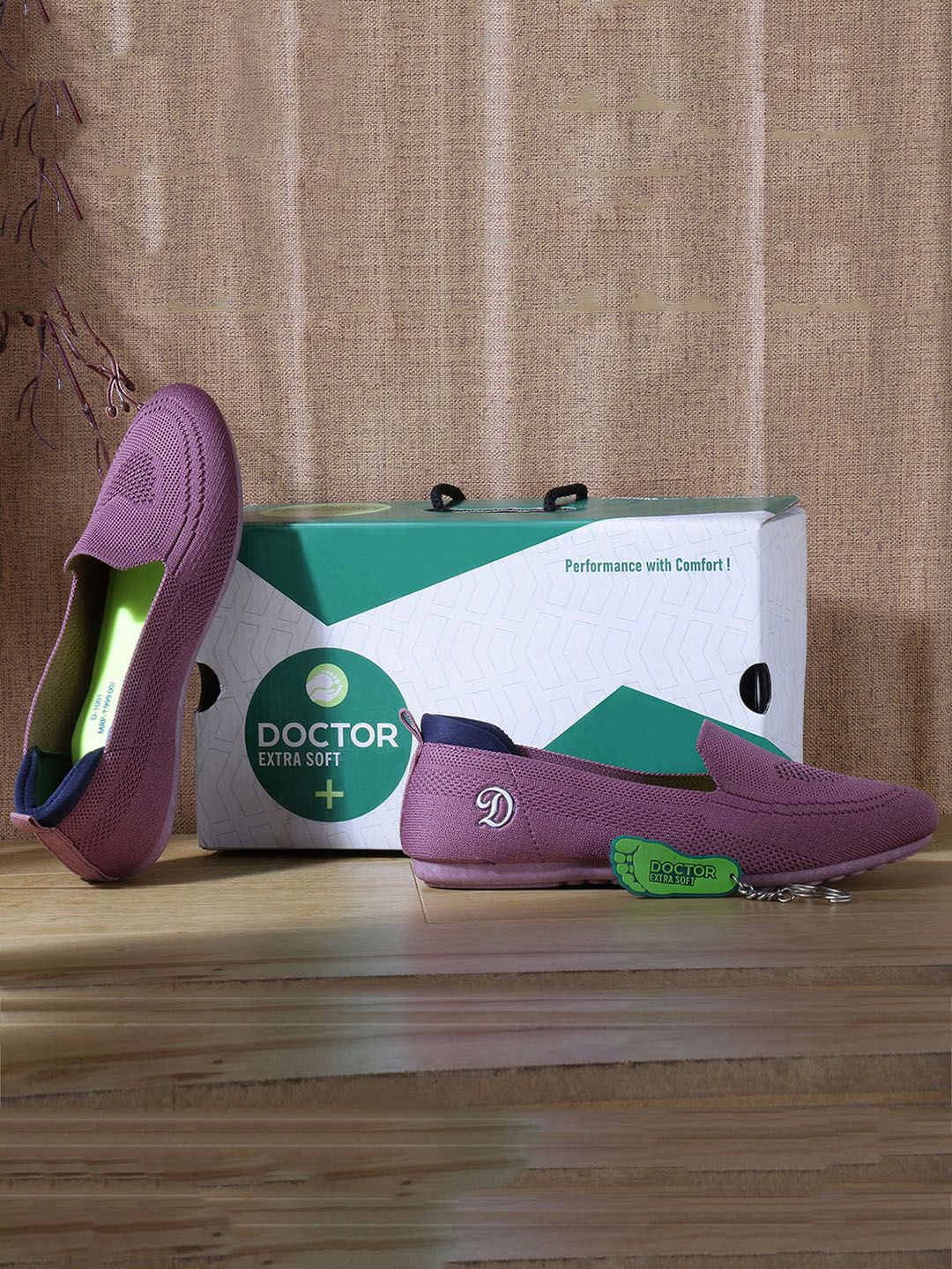 DOCTOR EXTRA SOFT Women Perforations Lightweight Slip-On Sneakers-image-15