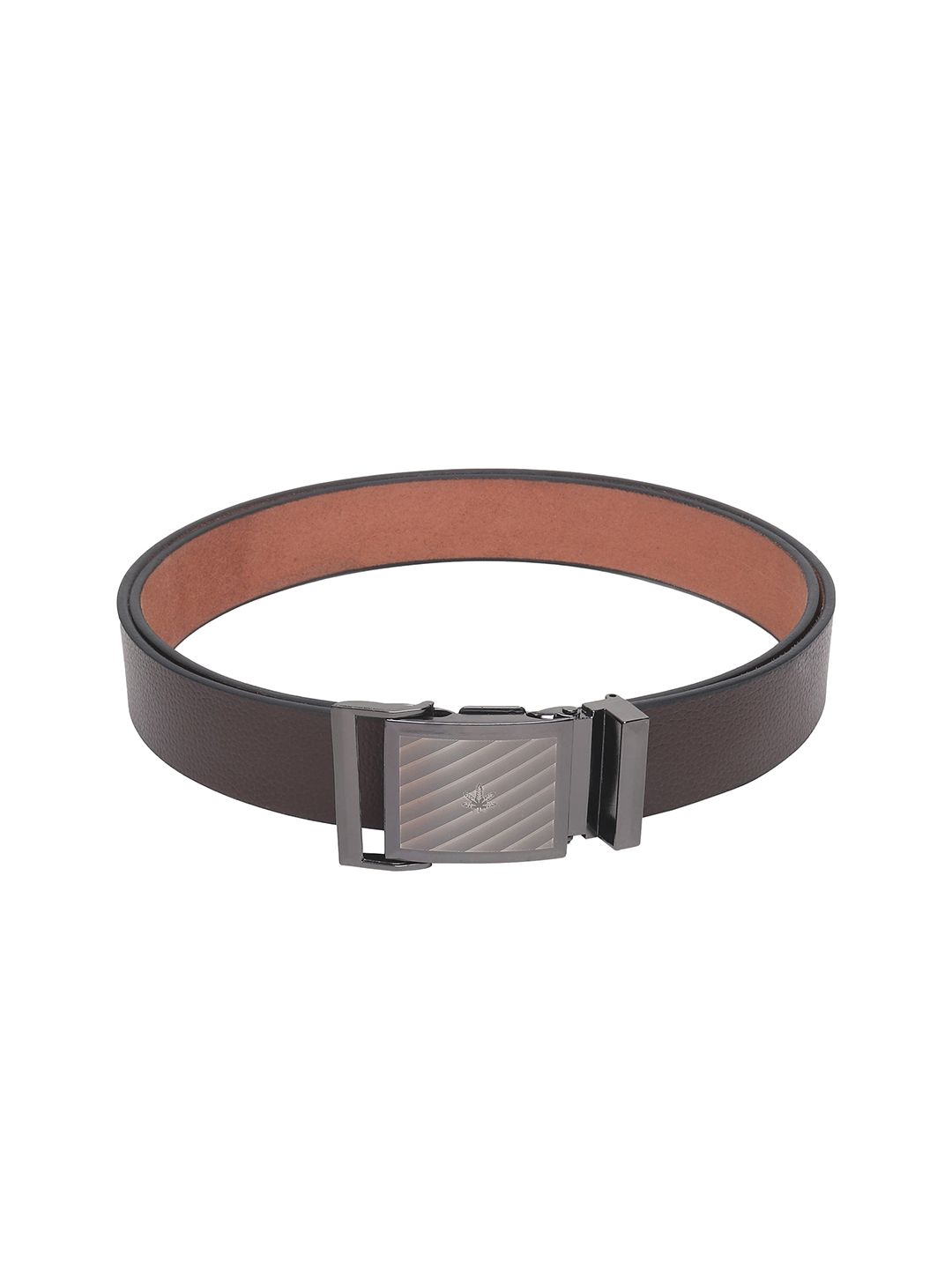 HENEDA Men Textured Leather Formal Belt-picture-21