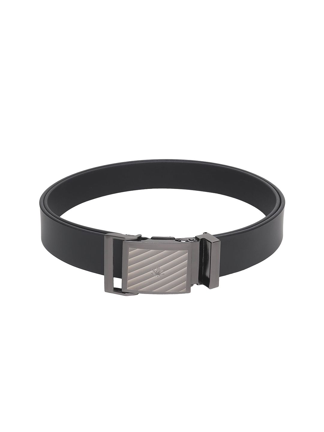 HENEDA Men Black Leather Formal Belt-picture-20