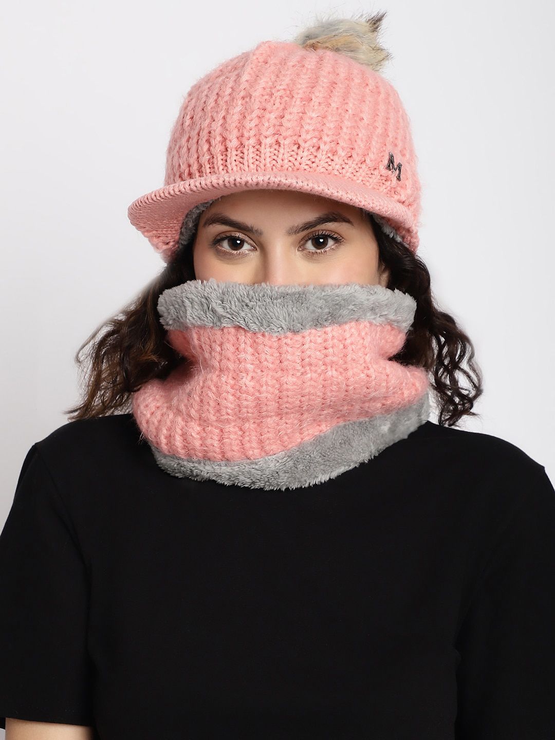 ELLIS Self Design Acrylic Baseball Cap & Neck Cover-picture-40