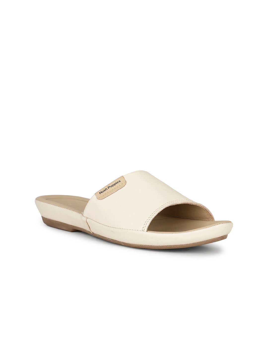 Hush Puppies Leather Open Toe Flats-picture-29