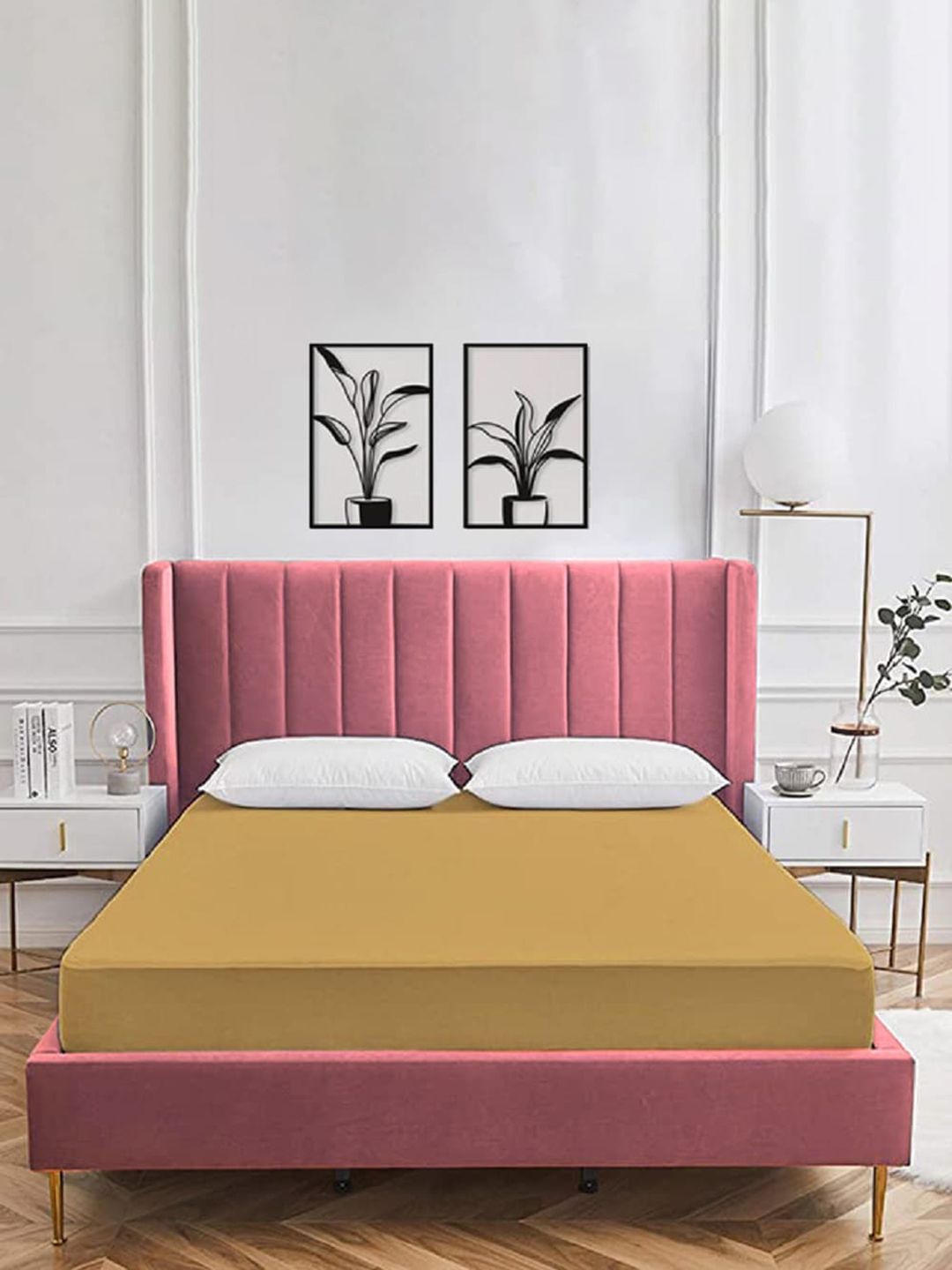 Wakeup India Brown Terry Cotton Water Resistant Large Mattress Protector-picture-14