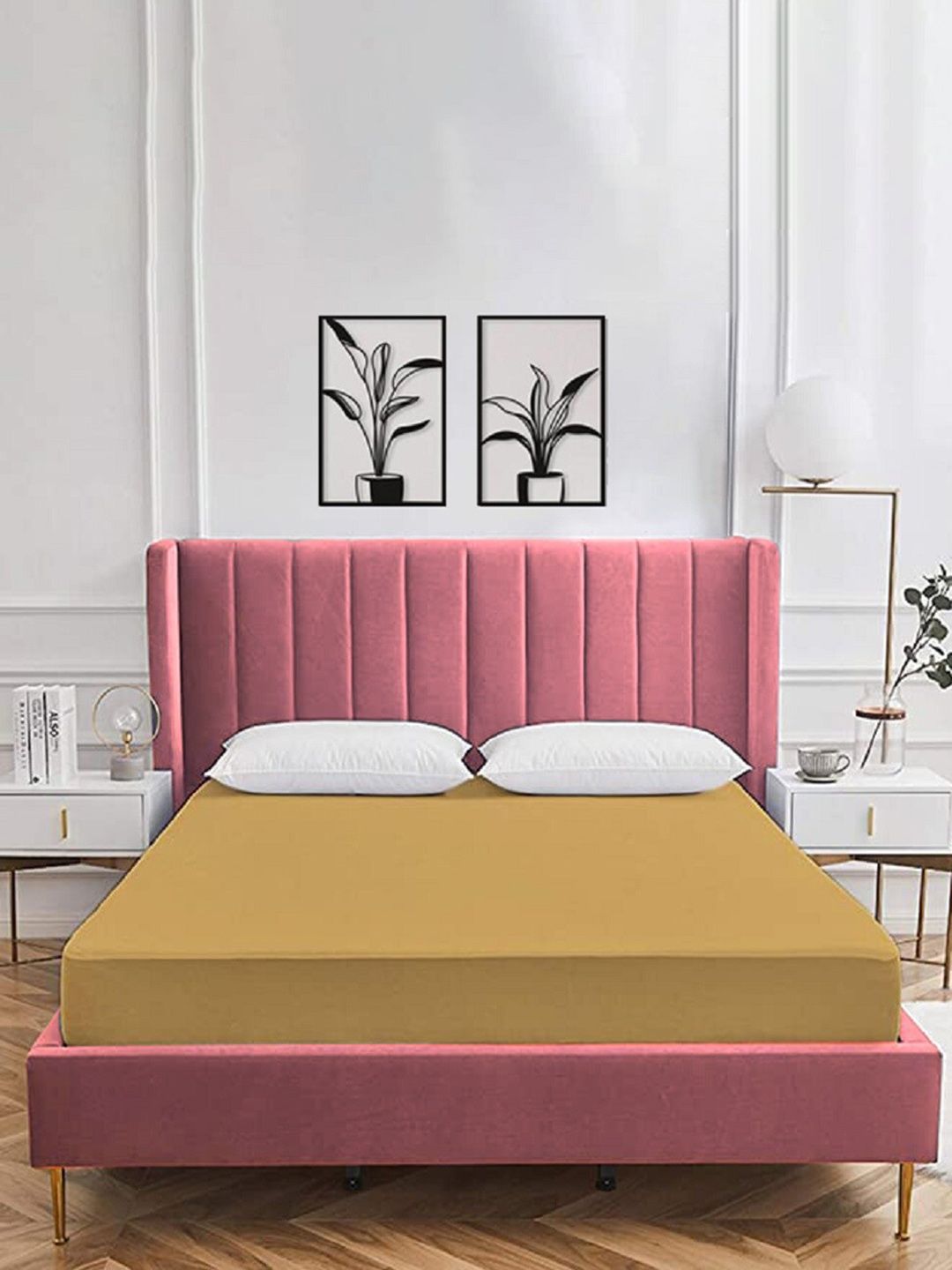 Wakeup India Brown  Water Resistant Single Mattress Protector-picture-40