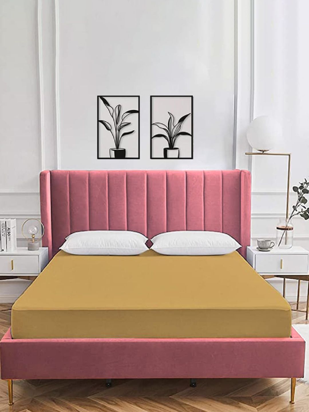 Wakeup India Brown  Water Resistant Single Mattress Protector-picture-15