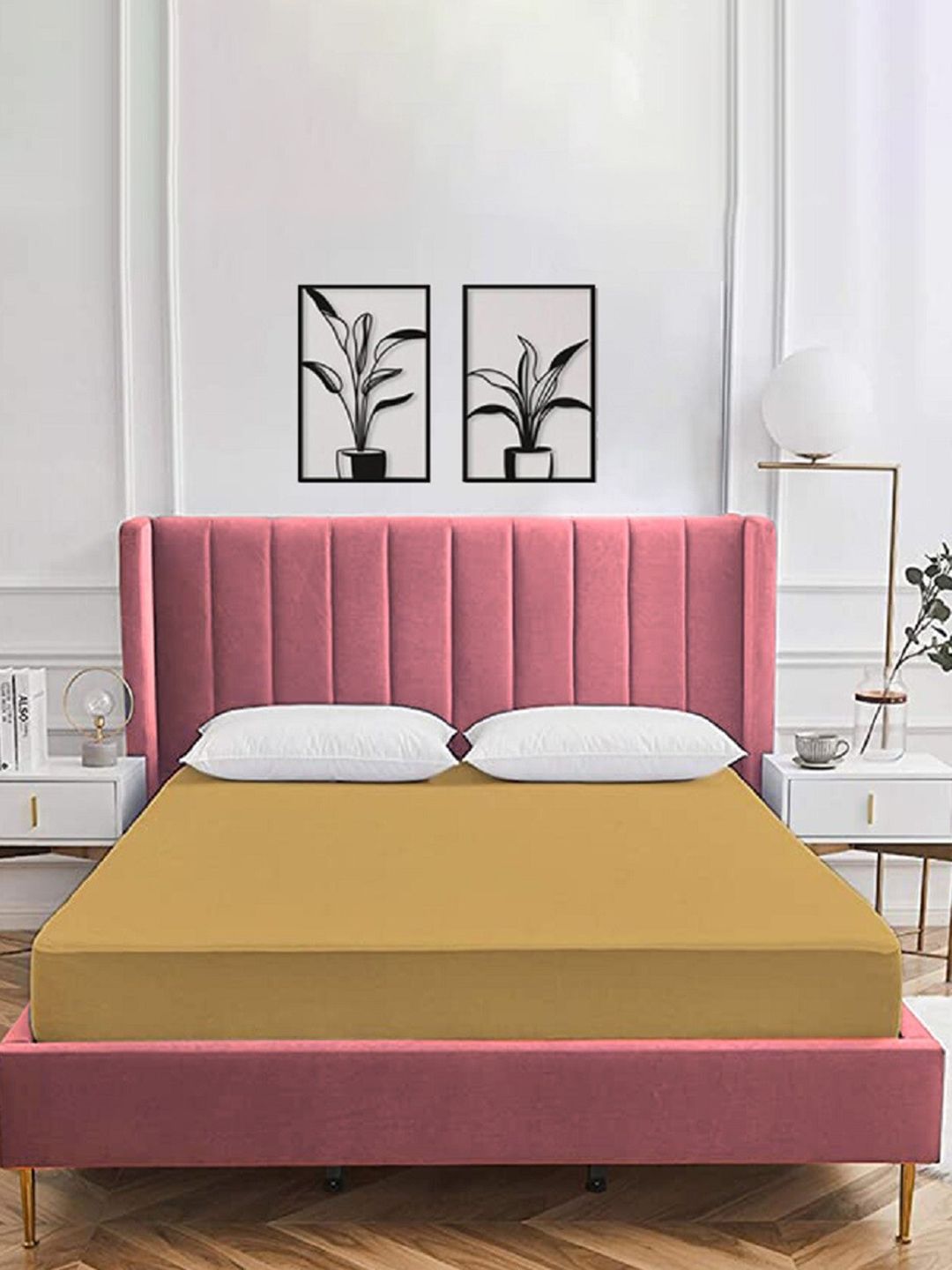 Wakeup India Brown Terry Cotton Water Resistant Large Mattress Protector-picture-25