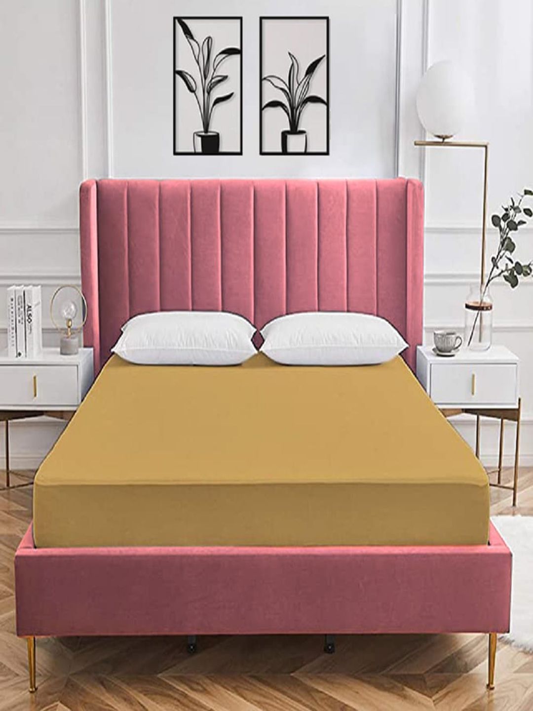 Wakeup India Brown Terry Cotton Water Resistant Large Mattress Protector-picture-10