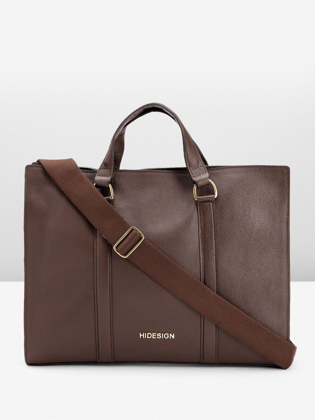 Hidesign Men Leather Messenger Bag