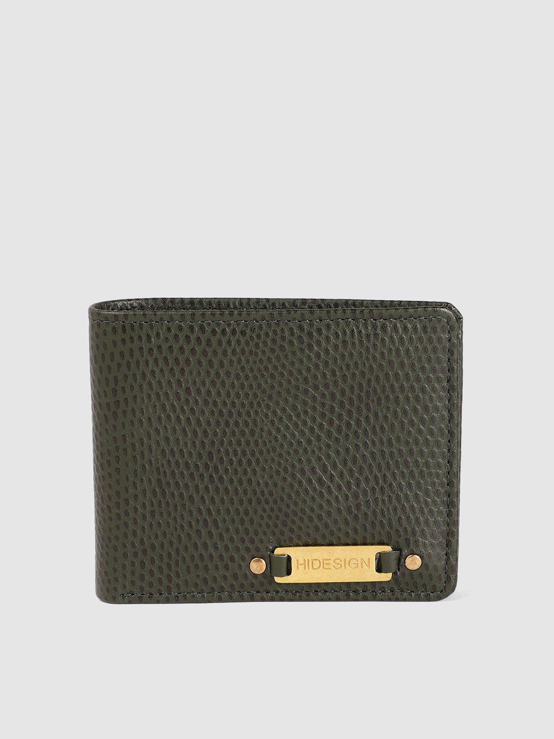 Hidesign Men Textured Leather Two Fold Wallet-picture-35