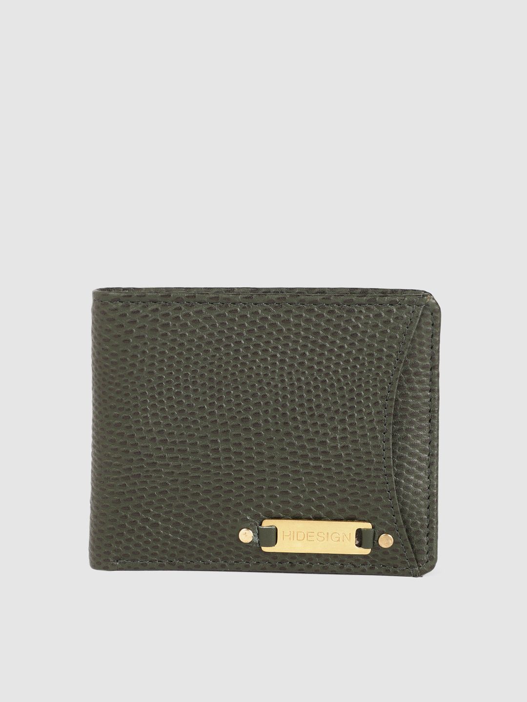 Hidesign Men Textured Leather Two Fold Wallet-picture-35