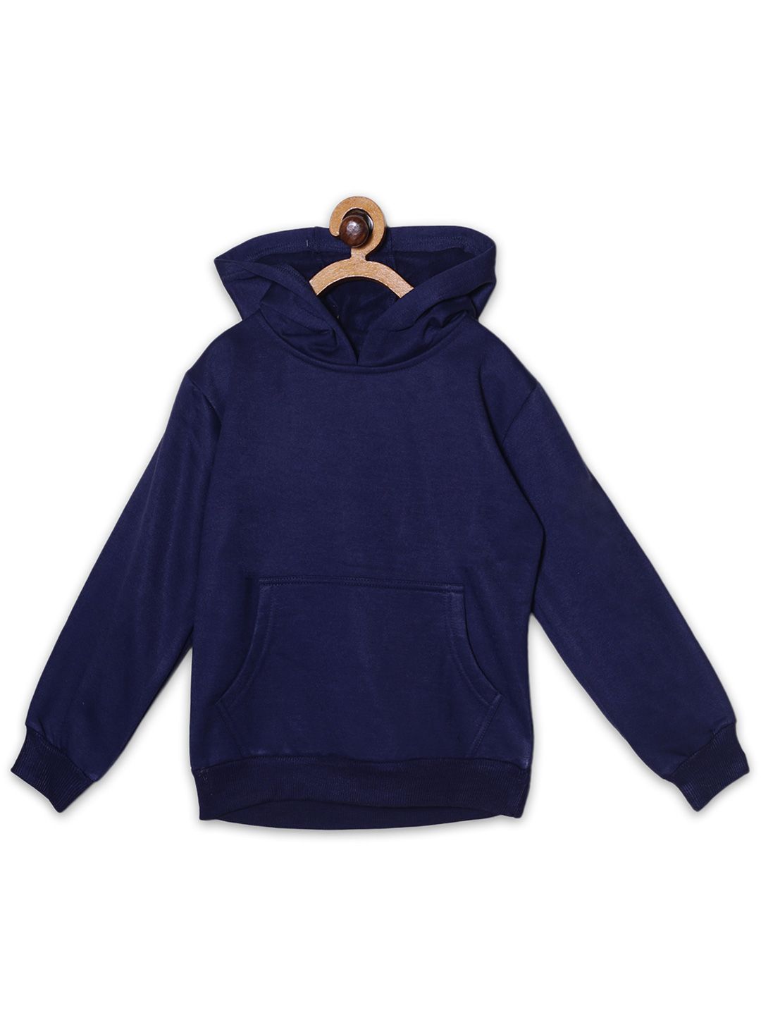 Fashionable Boys Hooded Fleece Pullover Sweatshirt-picture-40