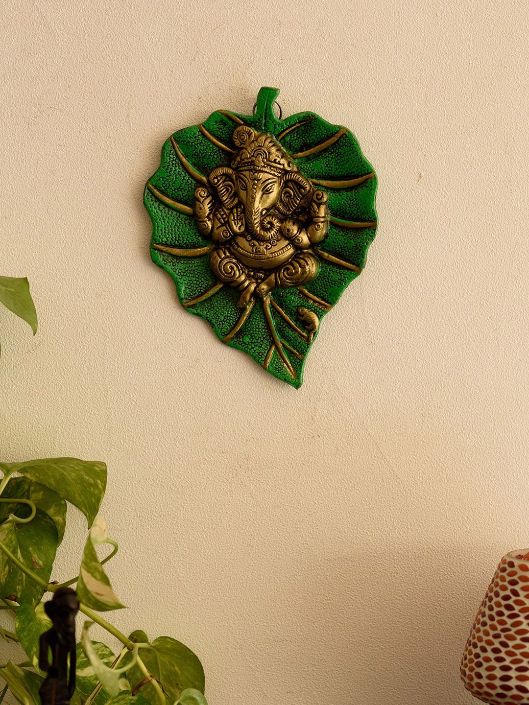 eCraftIndia Textured Ganesha Figurine Showpiece-picture-17