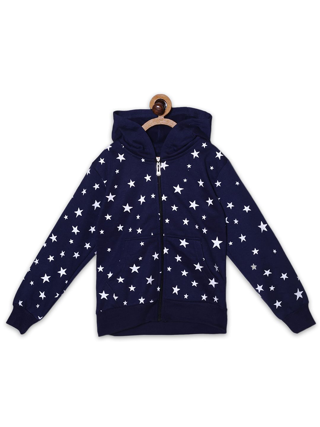 Fashionable Girls Conversational Printed Hooded Sweatshirt-picture-36