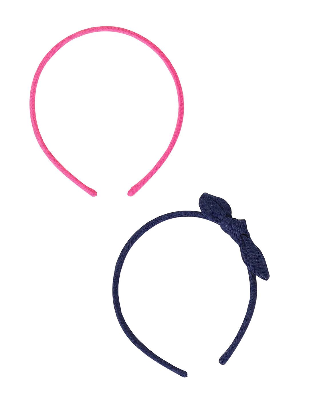 Accessorize Girls Set of 2 Fabric Headbands-picture-3