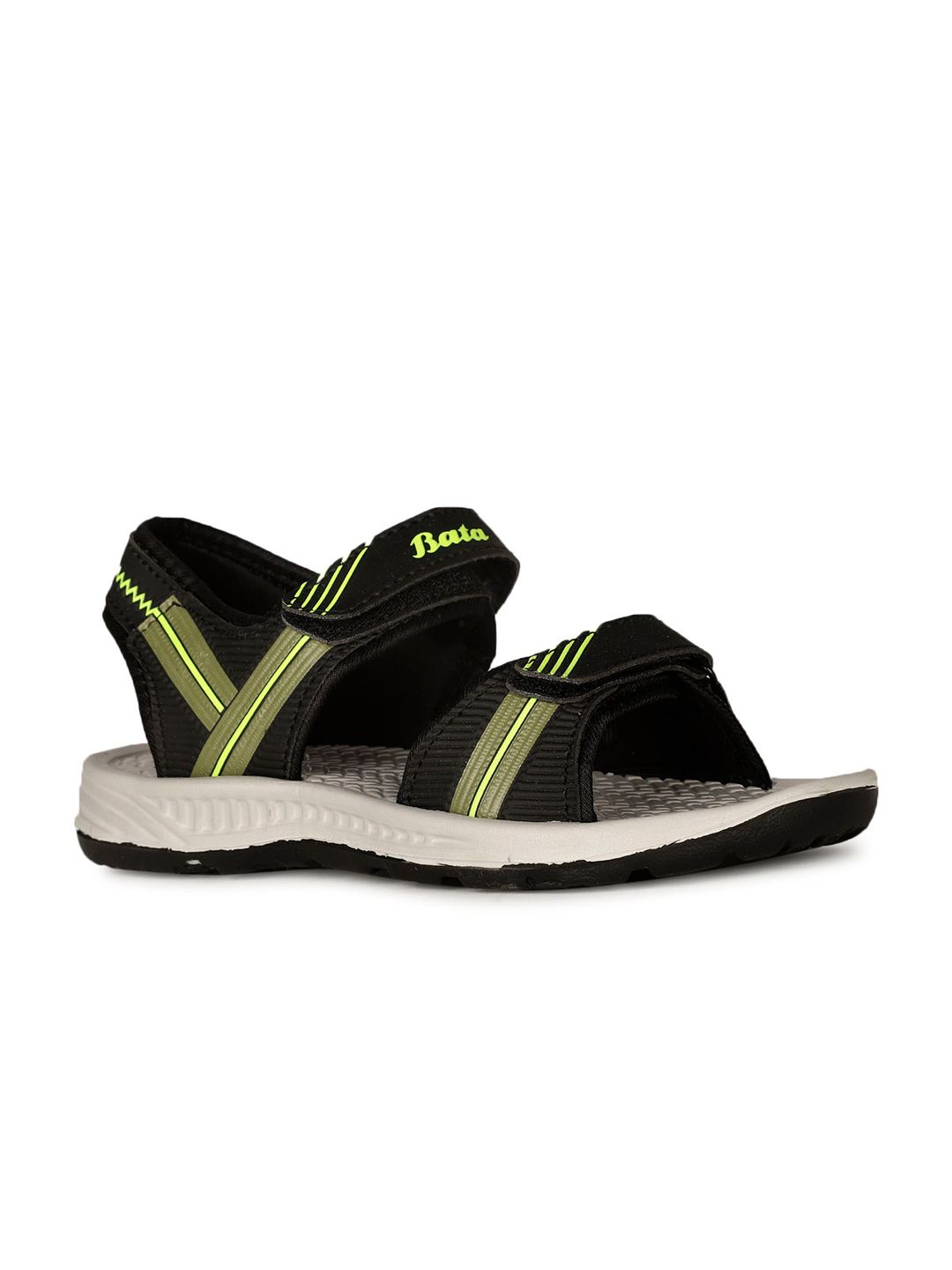 Bata Boys Striped Sports Sandals-picture-35