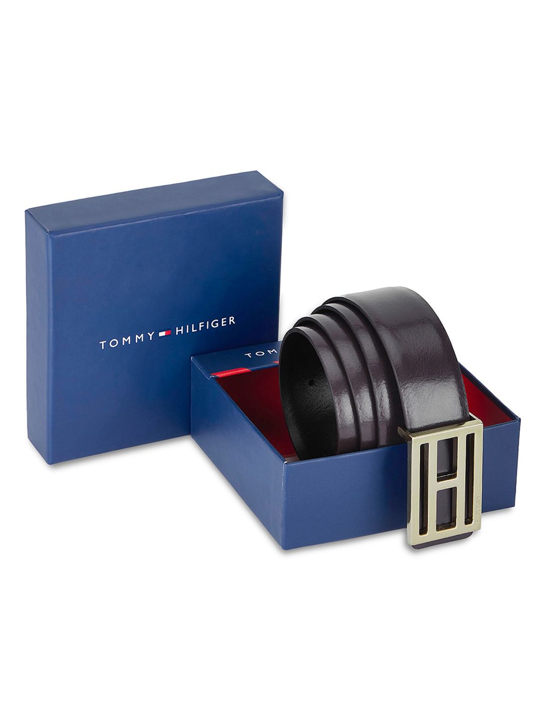 Tommy Hilfiger Men Textured Leather Reversible Formal Belt-picture-53
