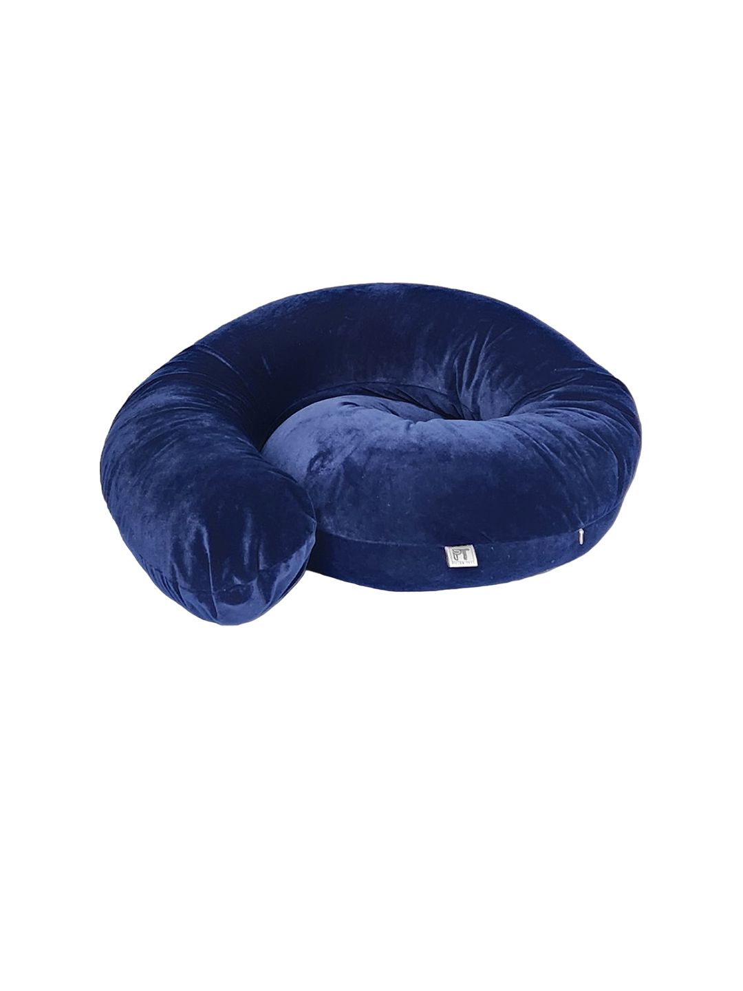 PILLOW TREE Navy Blue Breathable Pregnancy Pillow-image-36