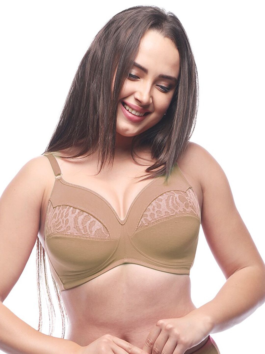 Lovable Full Coverage Non Padded Cotton Everyday Bra With All Day Comfort