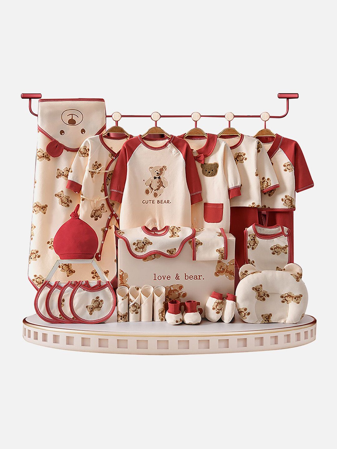 Little Surprise Box LLP Infants Pack of 26 Baby Apparel Gift Set-picture-21