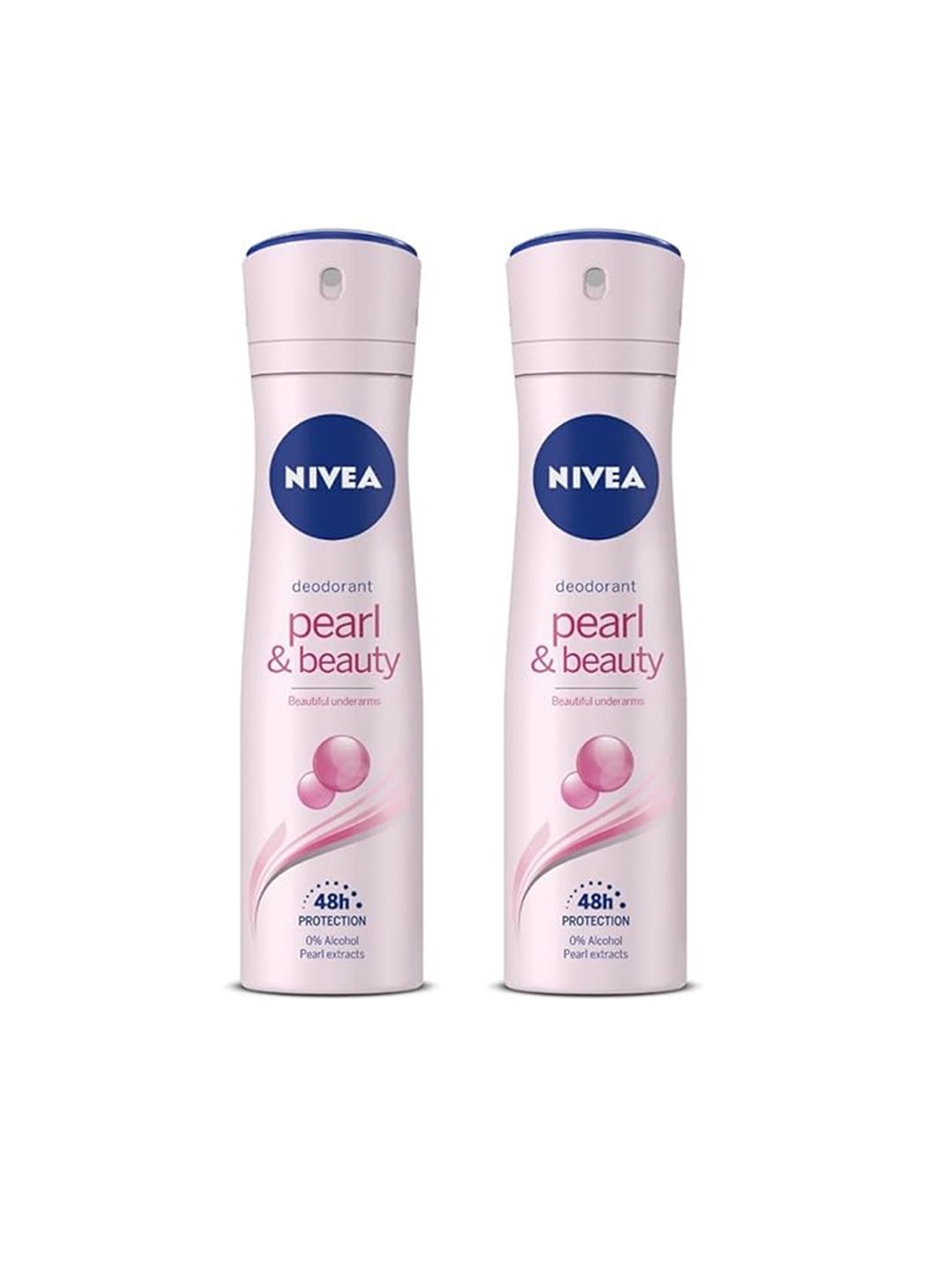 Nivea Women Set of 2 Pearl & Beauty 0% Alcohol Deodorants - 92 g (150ml) Each-picture-40