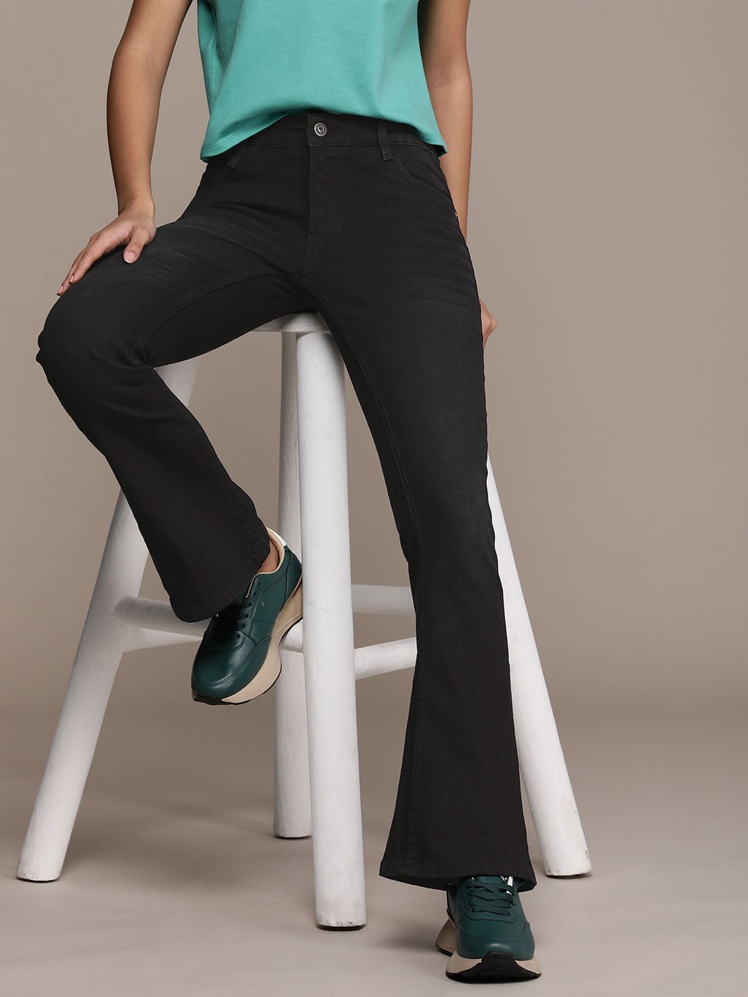 The Roadster Life Co. Women Skinny Flared Fit Jeans-picture-24