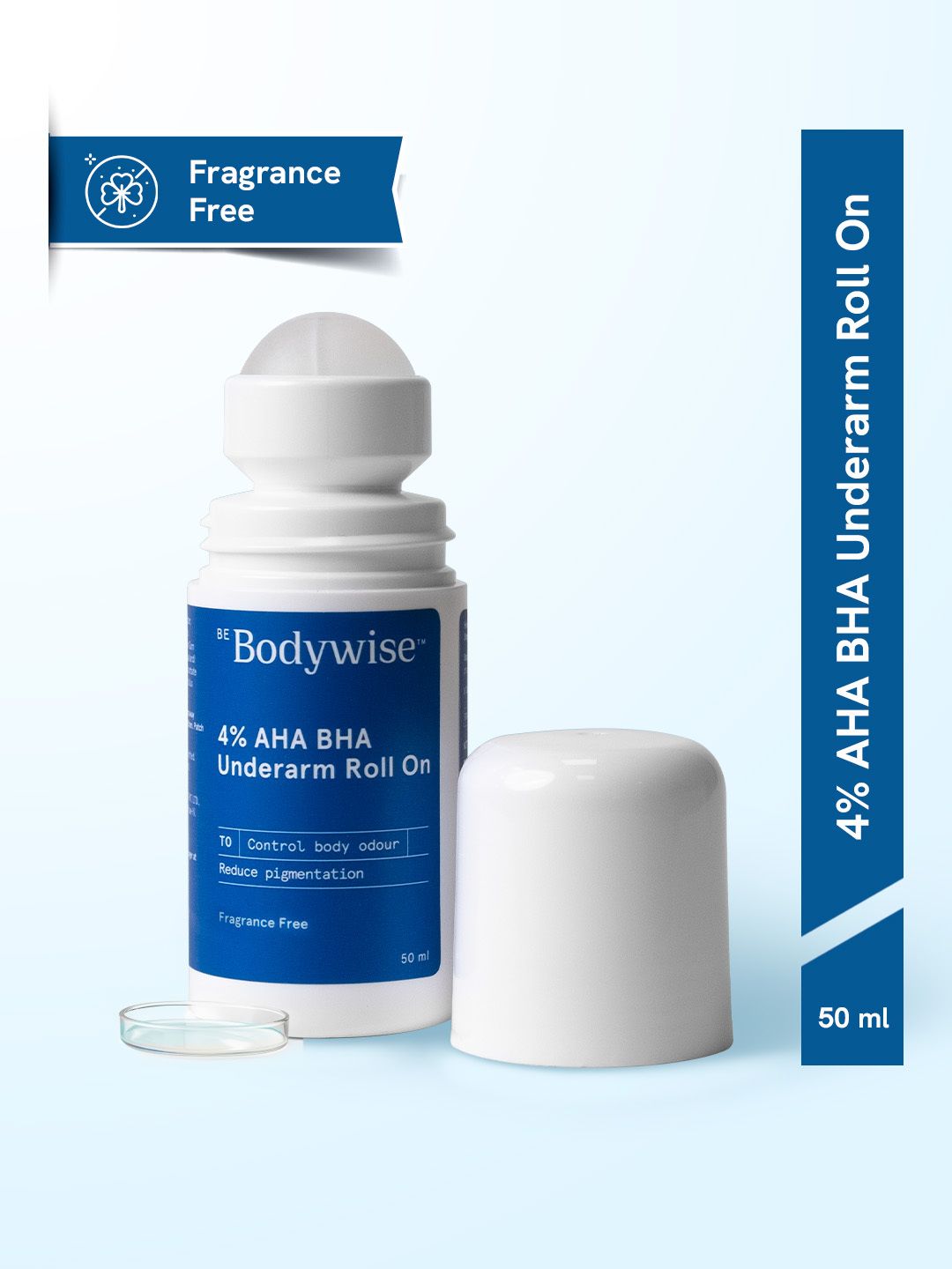 Be Bodywise 4% AHA BHA Underarm Roll On - Fades Body Odour & Pigmentation-50ml-picture-41