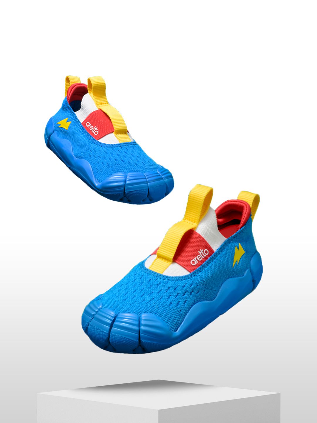 Aretto Kids Happy Hopper Expanding Breathable Anti-Skid & Enhanced Grip Slip-On Shoes