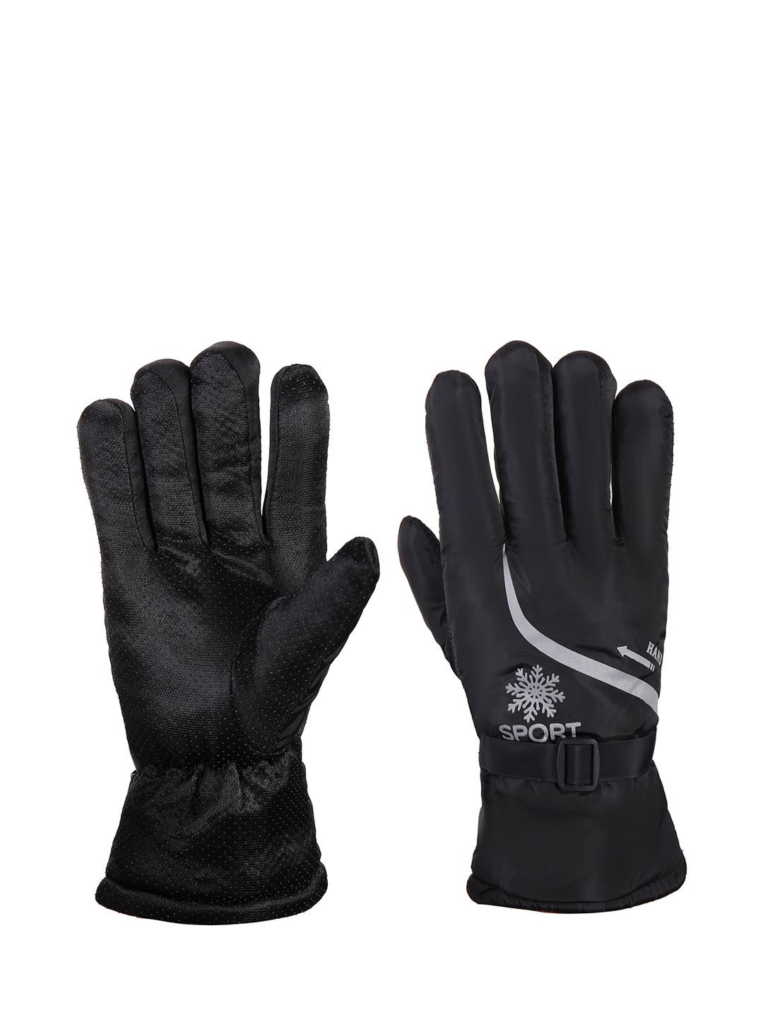 Alexvyan Men Textured Wind Proof Gloves-picture-42