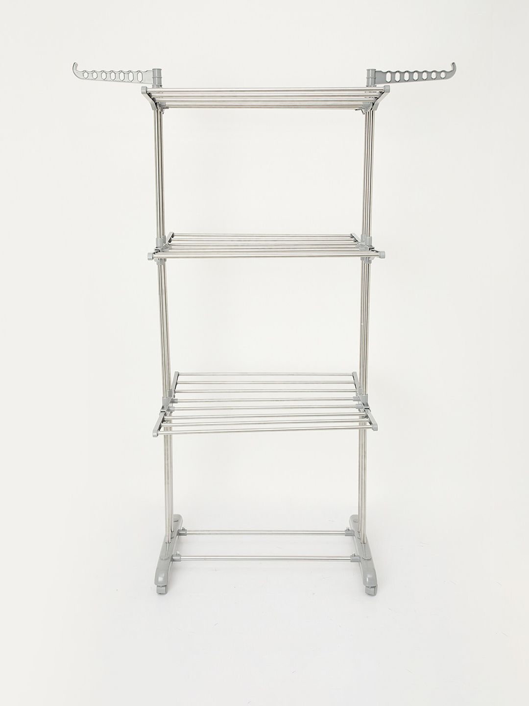 Home Centre Omnia Grey Stainless Steel 3-Tier Clothes Drying Rack-image-38