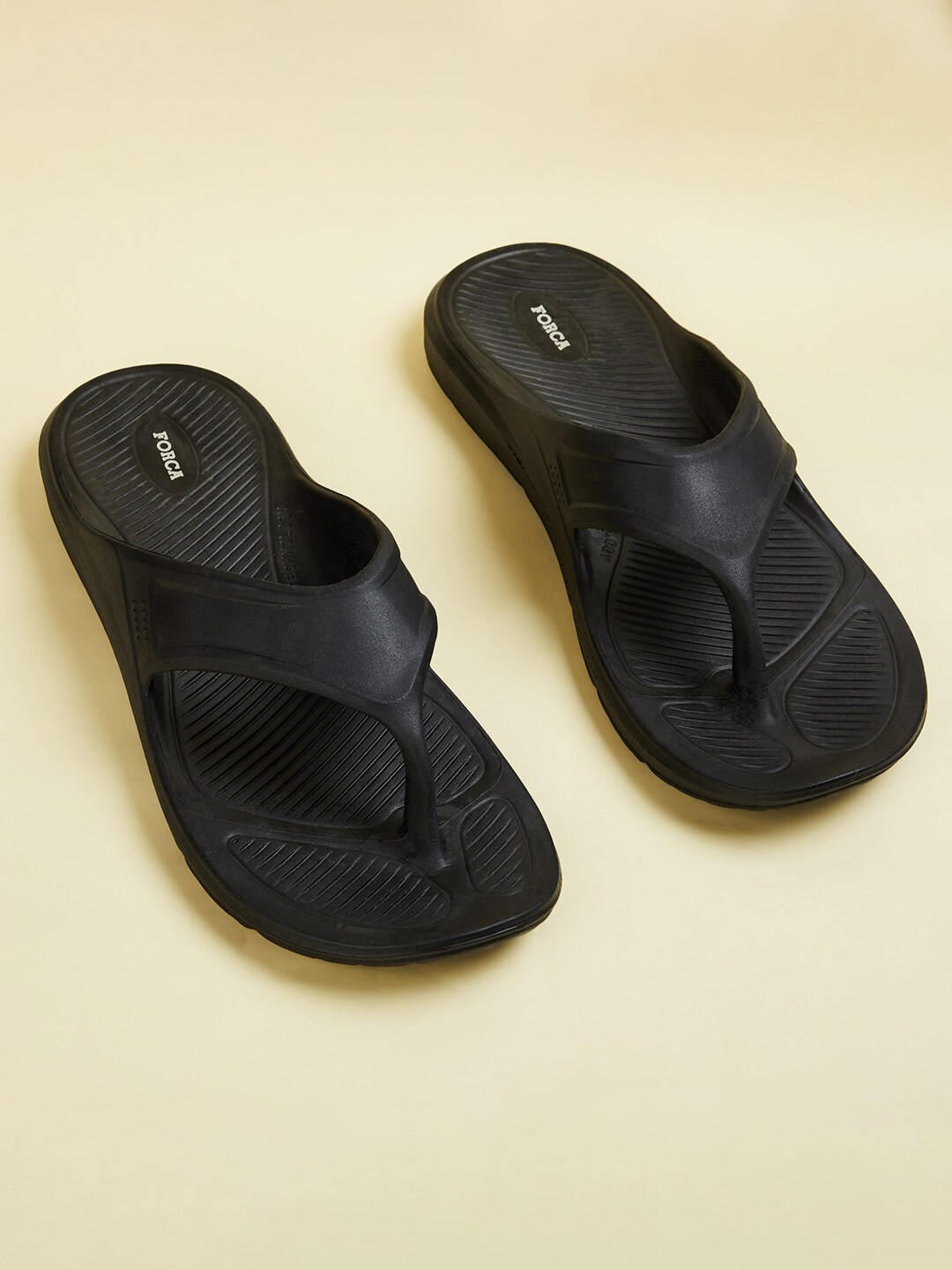 Forca by Lifestyle Men Textured Thong Flip-Flops