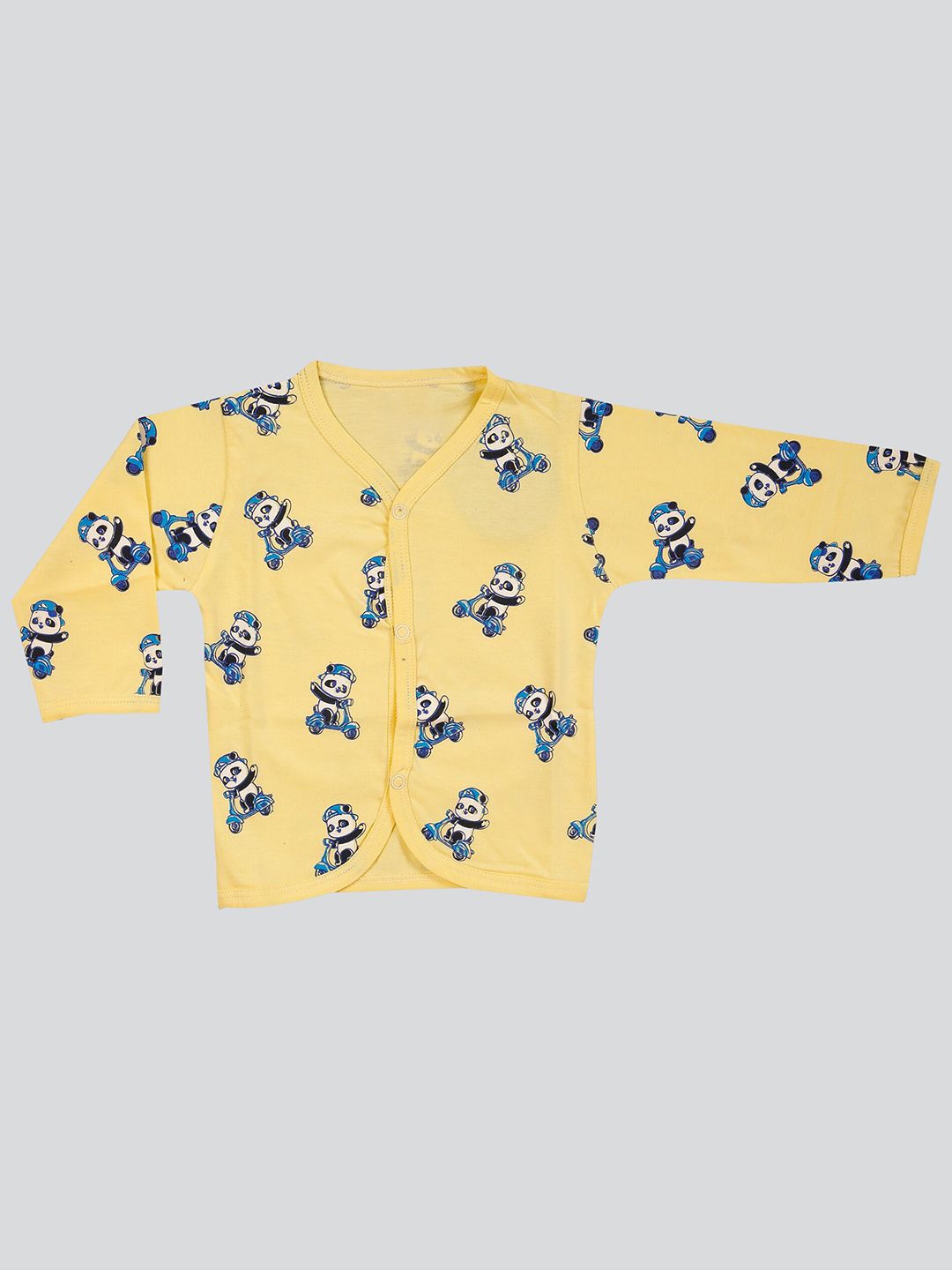 Mojua Kids Printed V-Neck Bio Finish Cotton T-shirt-picture-27