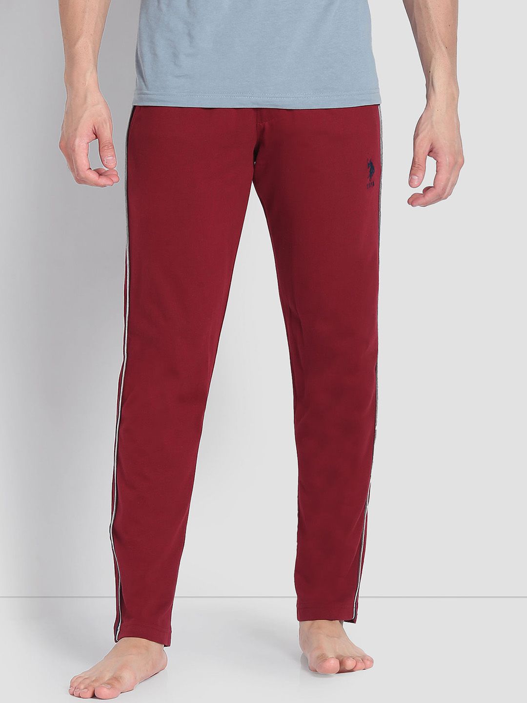 U.S. Polo Assn. Men Mid Rise LR001 Lounge Track Pants-picture-42