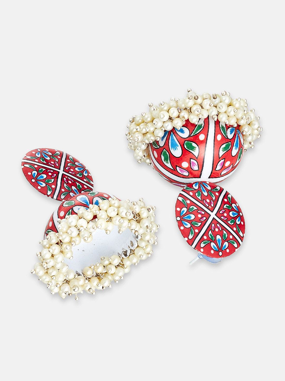 ATIBELLE Contemporary Jhumkas Earrings