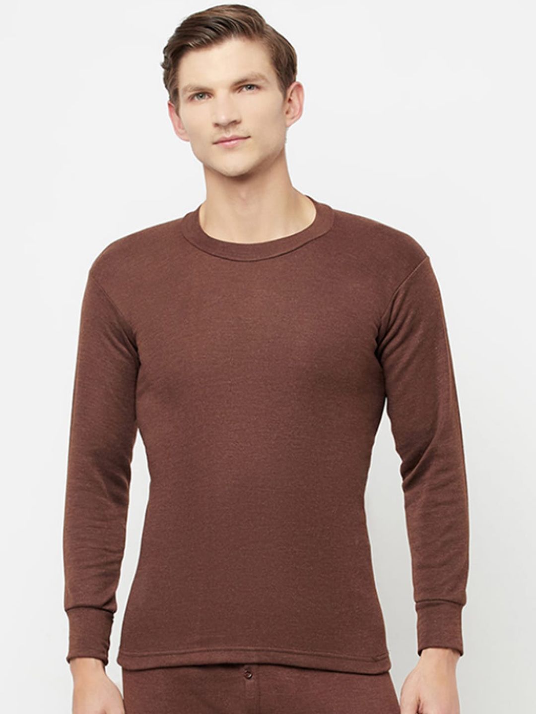 T.T. Slim Fit Round Neck Hotpot Thunder Thermal Top-picture-53