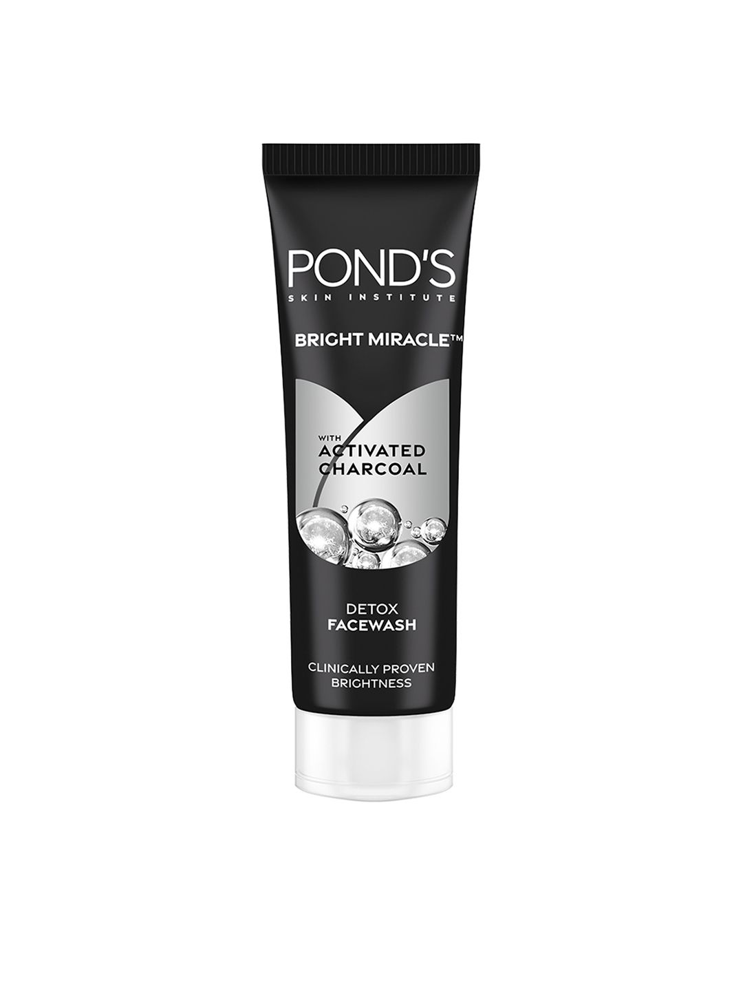 Ponds Bright Miracle Detox Facewash with 10X Power of Charcoal, 50gm-image-12