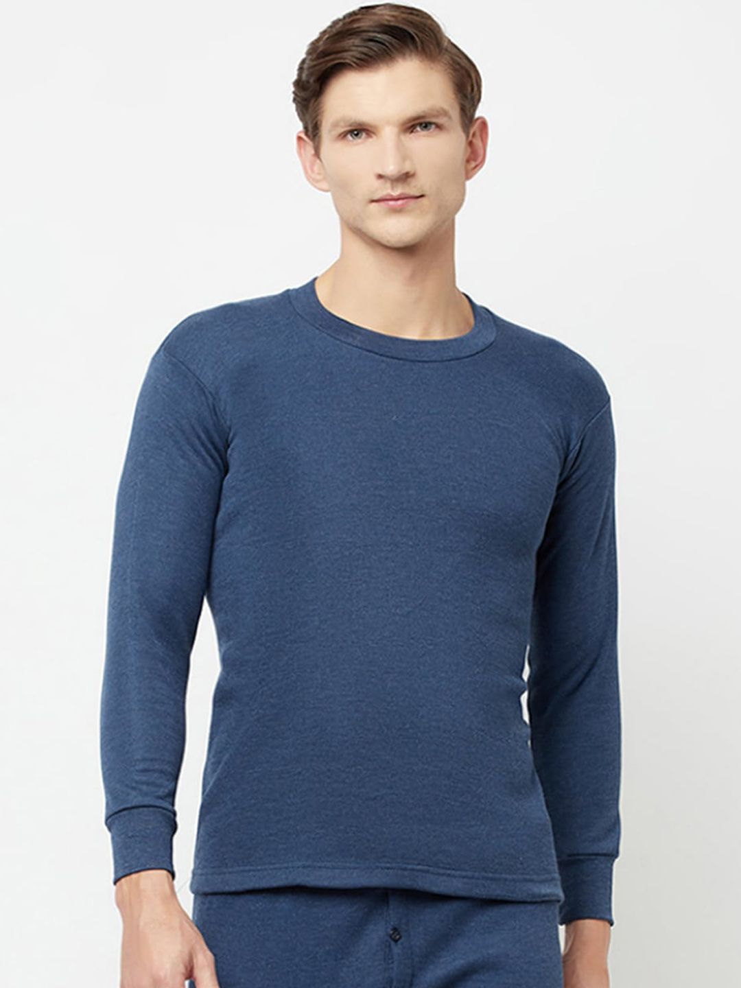 T.T. Round Neck Slim Fit Hotpot Thunder Thermal Top-picture-49