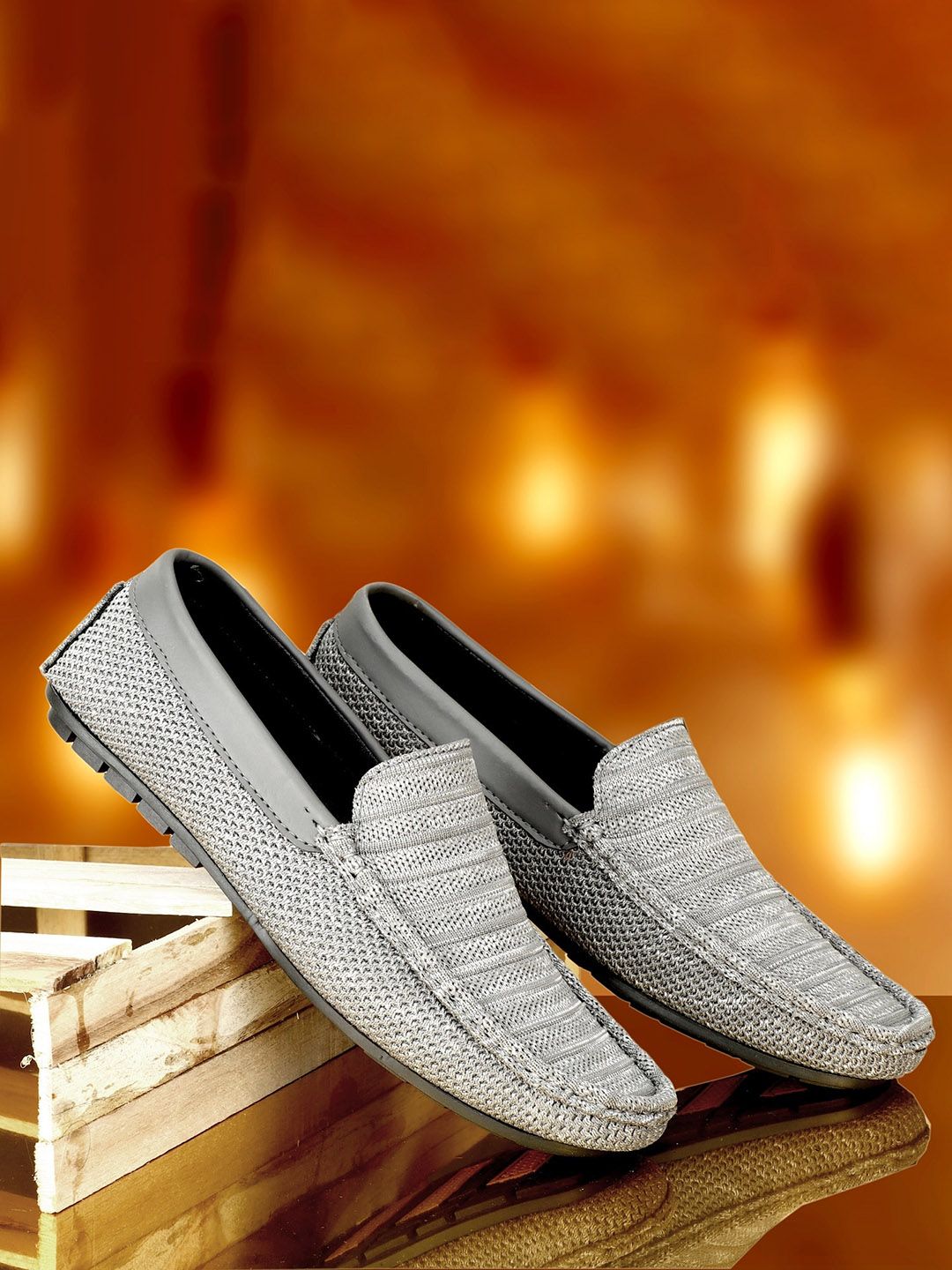 Buxton Men Textured Driving shoes-picture-56