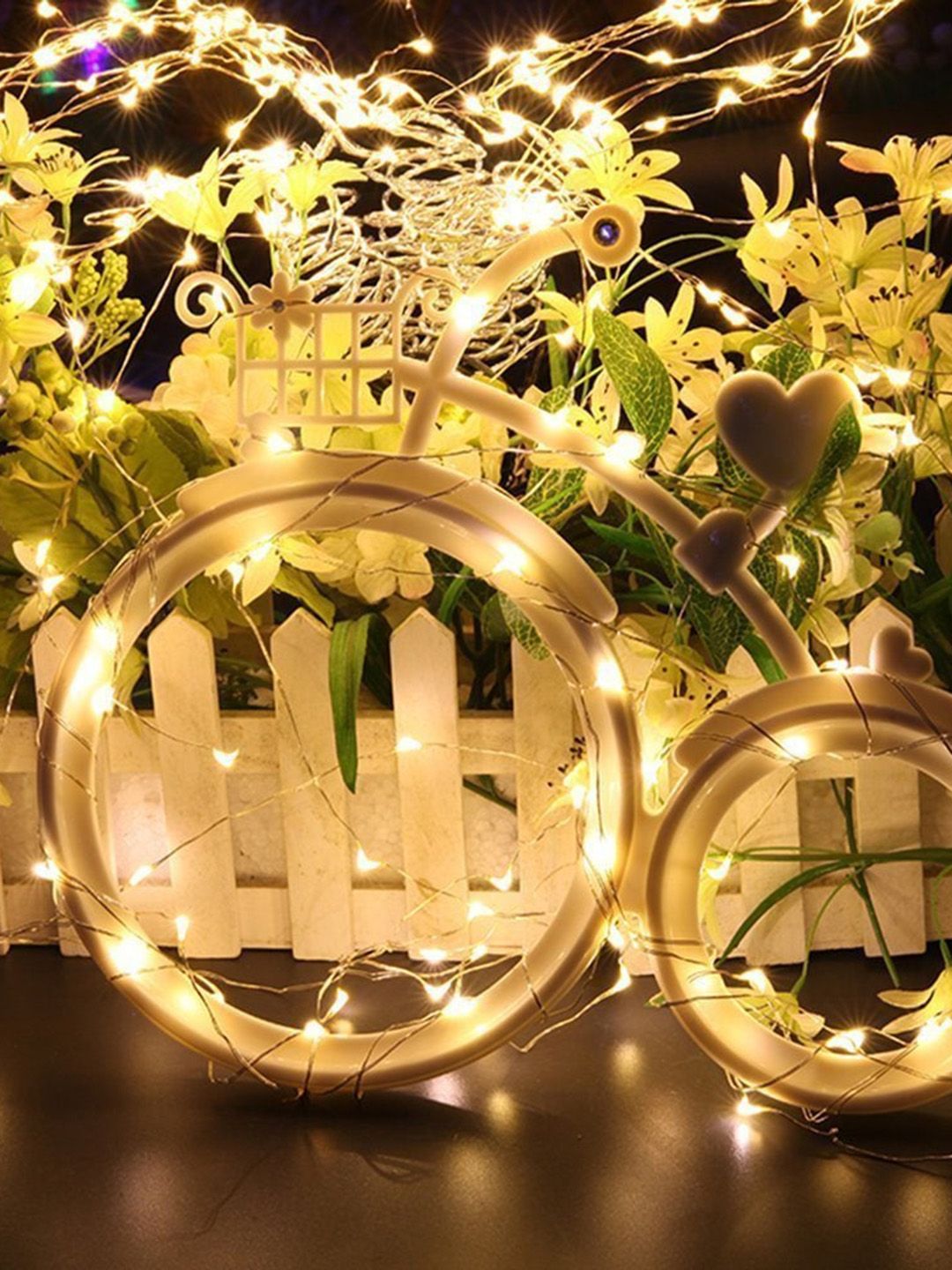 Quace Yellow Rice Fairy String Lights-picture-54