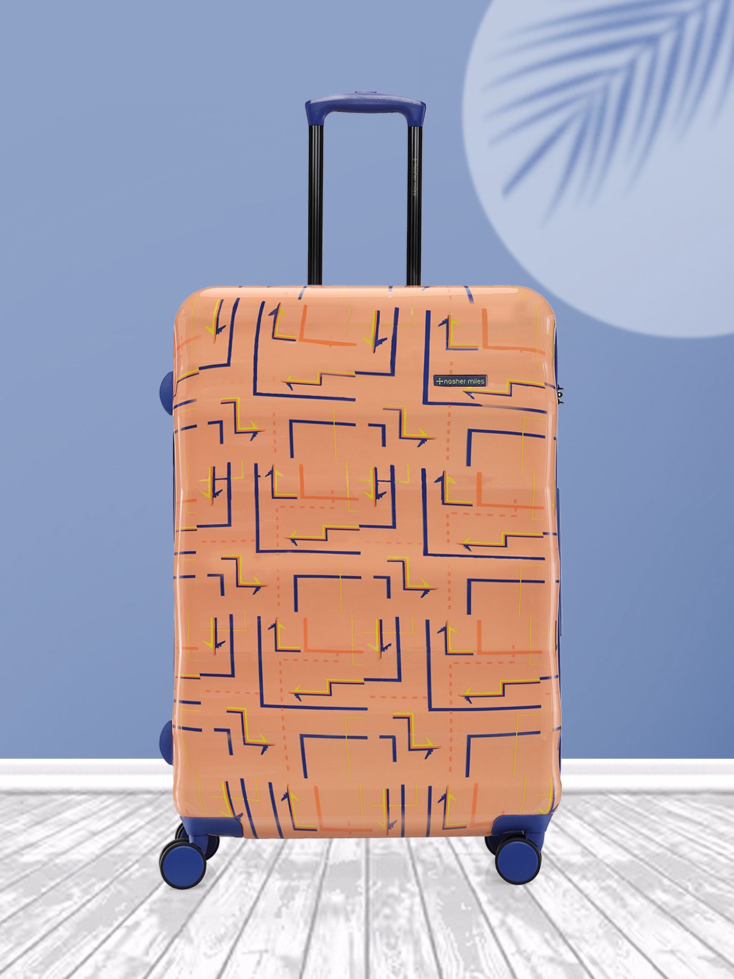 Nasher Miles Denver Hard-Sided Medium Trolley Suitcase - 109.0 L-picture-44