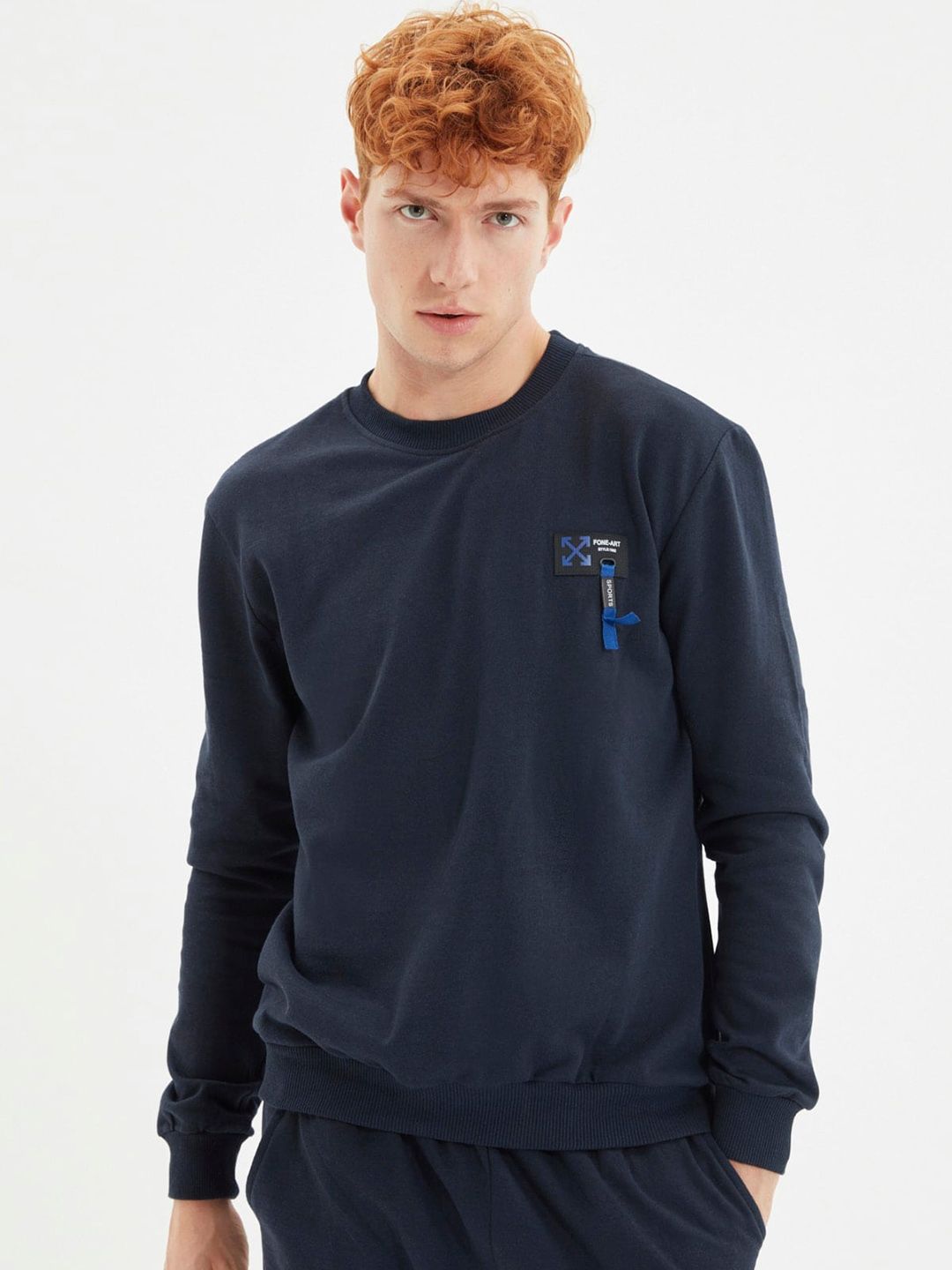 Trendyol Round Neck Mid Rise Sweatshirt & Joggers-picture-45