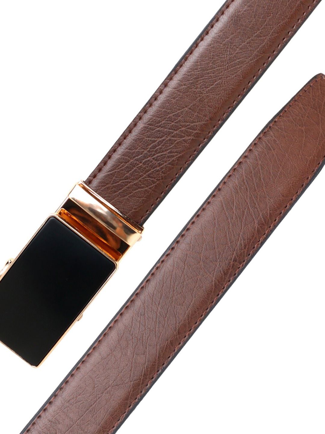 Buy Lapis Bard Sullivan Belt Carbon Black 35Mm Buckle with Two Tone  Leather-Chestnut Brown, Brown Color Men