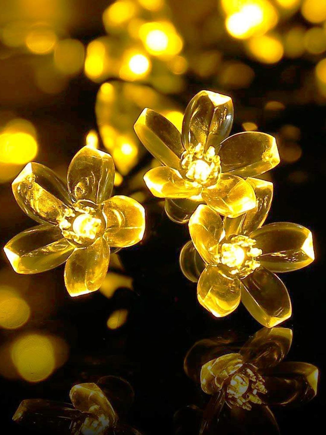 Ascension Warm White Floral Shaped String Lights-picture-25