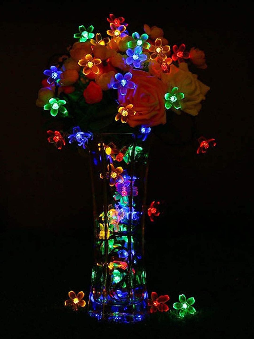 Ascension White Floral Shaped String Lights-picture-40