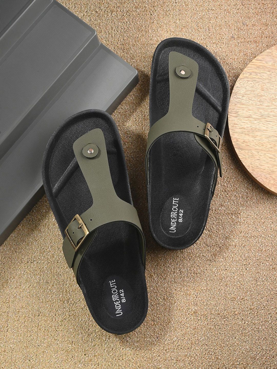 UNDERROUTE Men One-Toe Comfort Sandals-picture-26