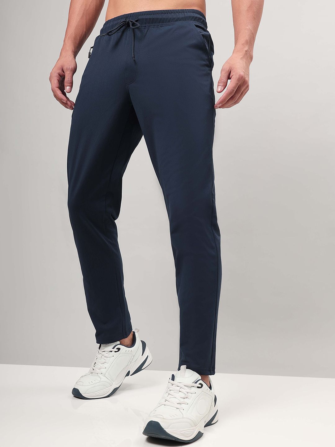 Technosport Men Slim Fit Mid-Rise Rapid-Dry Sports Track Pants - Price ...